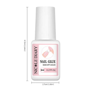 Nail Glue for Tips 8ml Tools & Accessories NICOLE DIARY