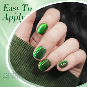 Green Colored Cat Magnetic Gel Polish MY269 Imperial Green 10ml Gel Nail Polish BORN PRETTY