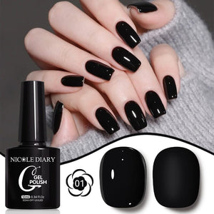 Color Gel Polish 10ml Gel Nail Polish NICOLE DIARY 01