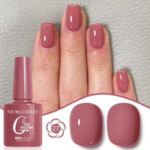 Color Gel Polish 10ml Gel Nail Polish NICOLE DIARY 27