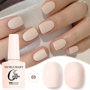 Color Gel Polish 10ml Gel Nail Polish NICOLE DIARY