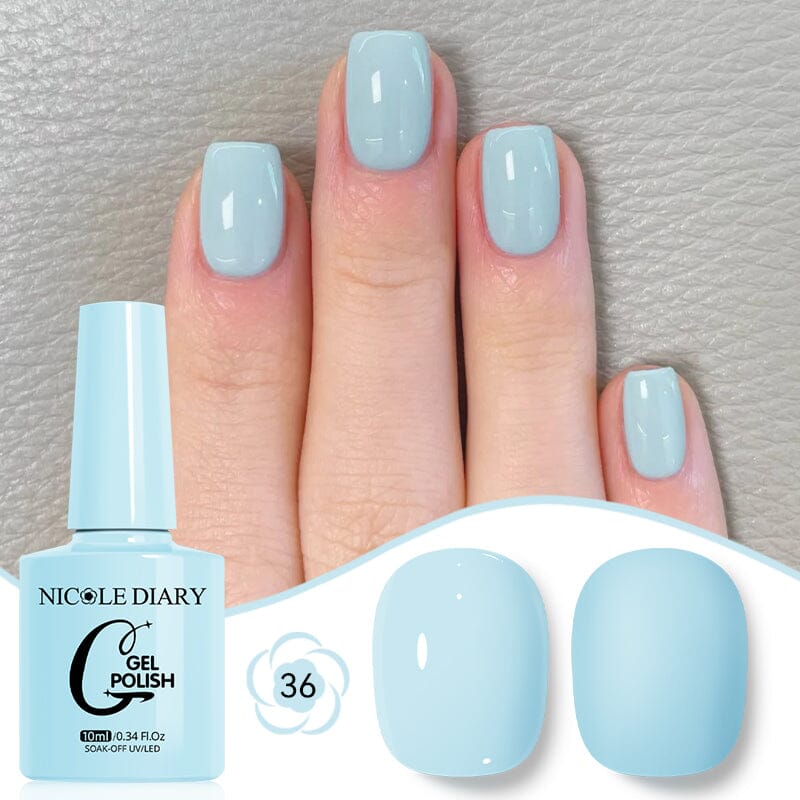 Color Gel Polish 10ml Gel Nail Polish NICOLE DIARY 36