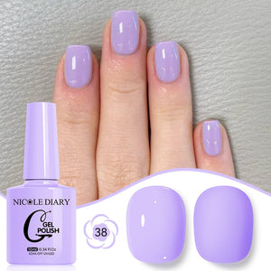 Color Gel Polish 10ml Gel Nail Polish NICOLE DIARY 38