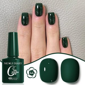 Color Gel Polish 10ml Gel Nail Polish NICOLE DIARY 44