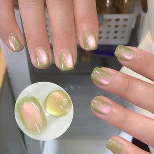 Green Colored Cat Magnetic Gel Polish MY278 Guava 15ml Gel Nail Polish BORN PRETTY