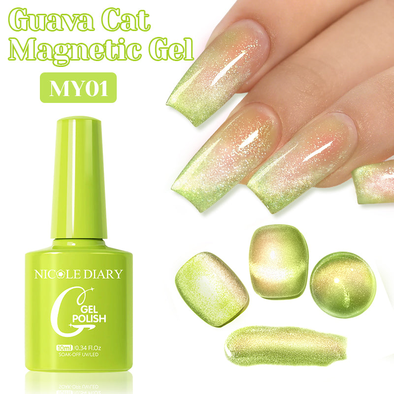 Cat Magnetic Gel MY01 Guava 10ml