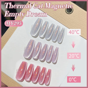 Thermal Cat Magnetic Gel MY295 Empty Dream 15ml HEMA/TPO FREE Gel Nail Polish BORN PRETTY