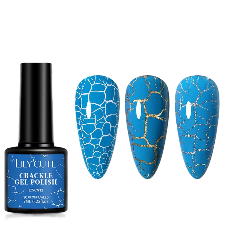 Neon Crackle Gel Polish LC-CN12 7ml