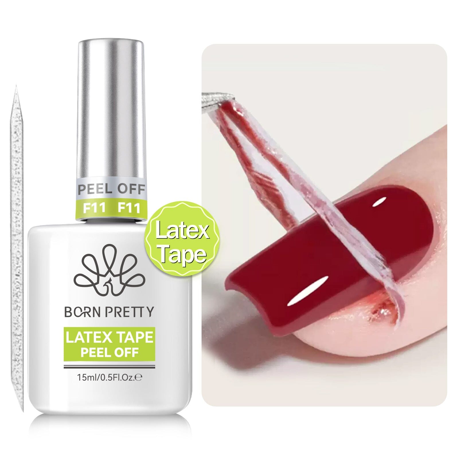 Latex Tape Peel Off 15ml Nail Care BORN PRETTY
