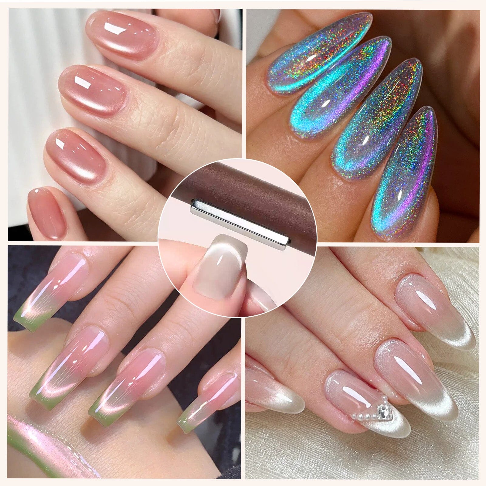 Brown 3-in-1 Magnet Stick Tools & Accessories BORN PRETTY