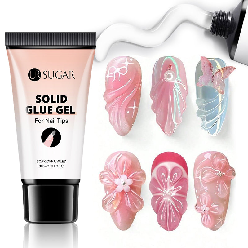 Solid Glue Gel For Nail Tips 30ml