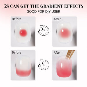 Watercolor Nail Gel 15ml Gel Nail Polish NICOLE DIARY