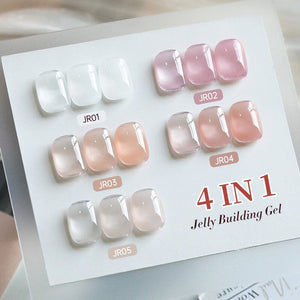 4 In 1 Jelly Building Gel 15ml Base & Top Coat UR SUGAR