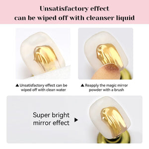 Chrome Top Coat 15ml Gel Nail Polish NICOLE DIARY