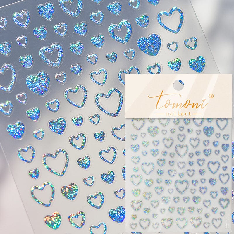 Heart 5D Nail Sticker to5005 Nail Art No Brand
