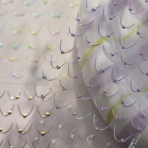 Heart 5D Nail Sticker to5009 Nail Art No Brand