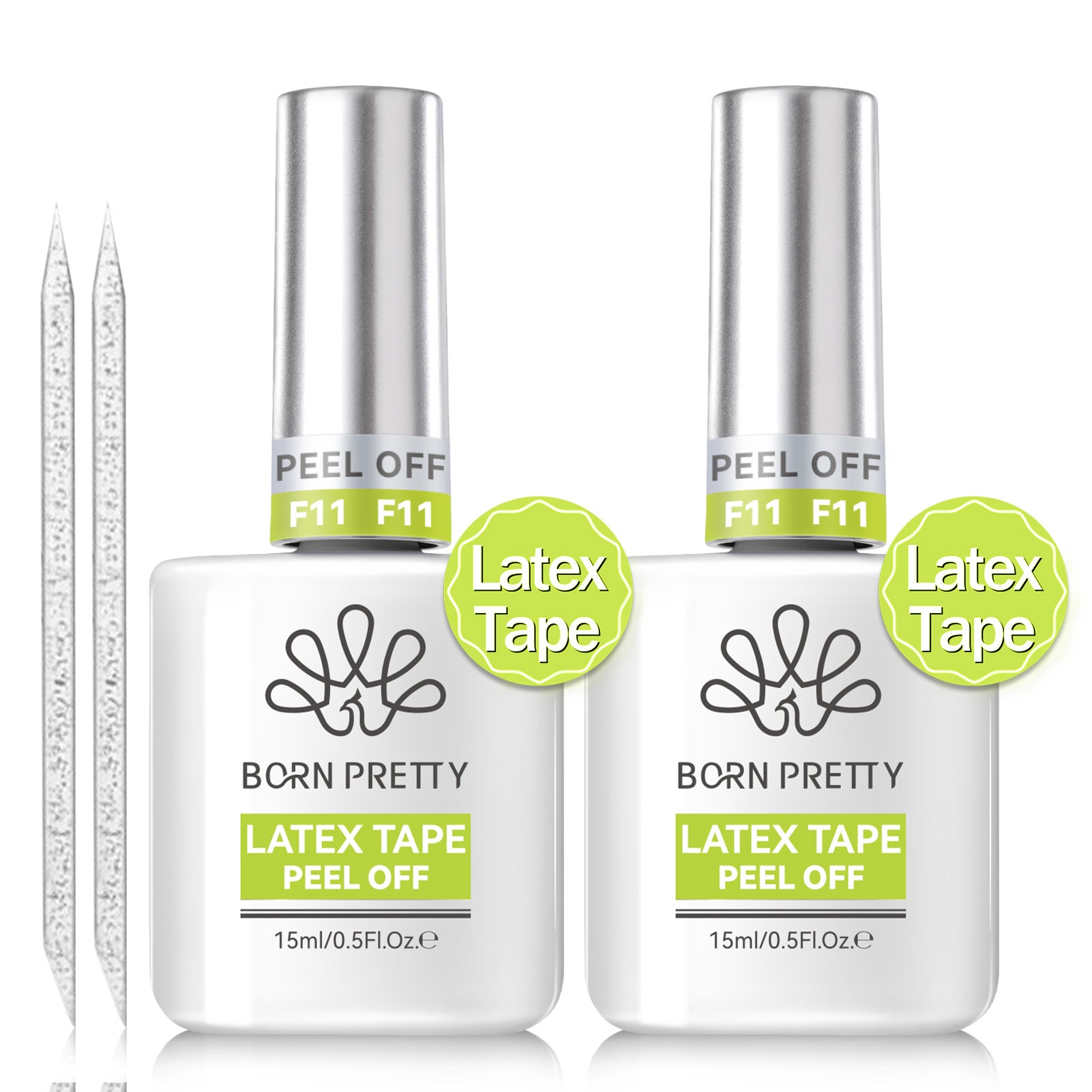 2pcs Latex Tape Peel Off 15ml