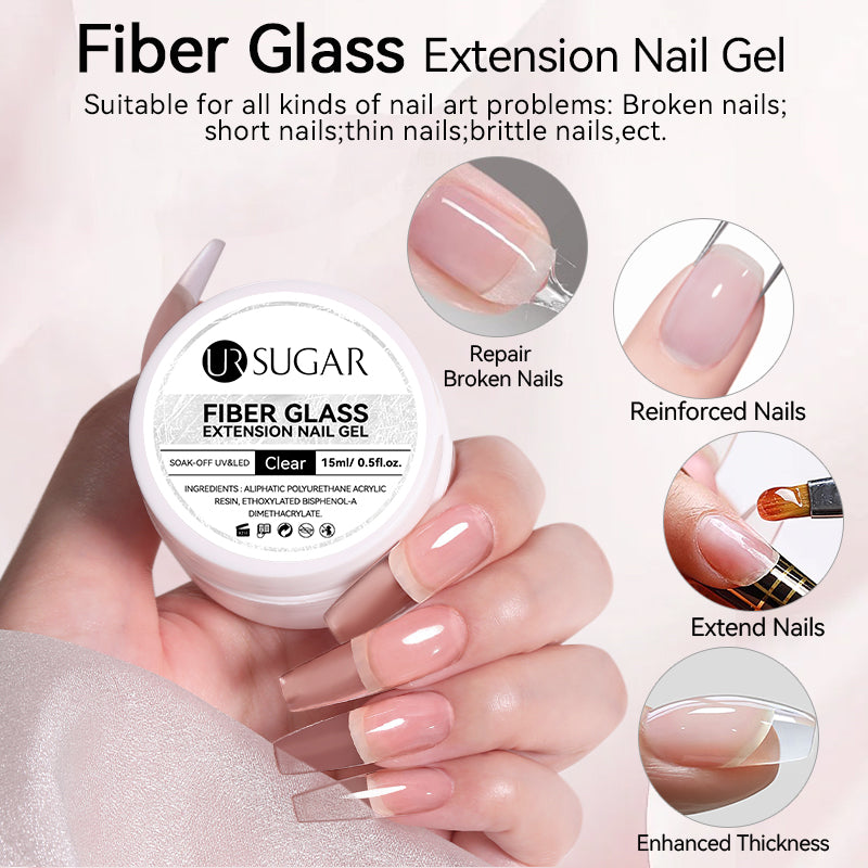 Fiber Glass Extension Nail Gel 15ml