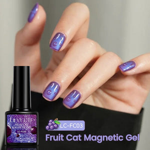 Fruit Cat Magnetic Gel Polish 7ml Gel Nail Polish LILYCUTE LC-FC03