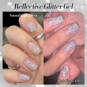 Reflective Glitter Gel SZ27 Carat Mirage 10ml Gel Nail Polish BORN PRETTY