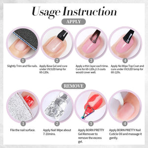 Reflective Glitter Gel SZ27 Carat Mirage 10ml Gel Nail Polish BORN PRETTY