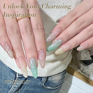 Reflective Glitter Gel SZ29 Carat Mirage 10ml Gel Nail Polish BORN PRETTY