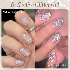 Reflective Glitter Gel SZ29 Carat Mirage 10ml Gel Nail Polish BORN PRETTY