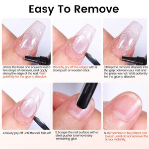 Nail Glue Remover 10g Base & Top Coat UR SUGAR