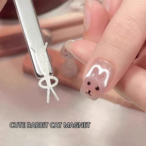 Rabbit Shaped Magnetic Stick #02 Large Rabbit Tools & Accessories No Brand