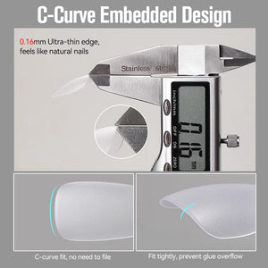 420pcs Matte Soft Gel Tips Nail Tips UR SUGAR