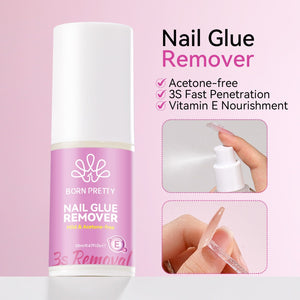 Nail Tips Glue Gel Debonder Remover Gel Nail Polish BORN PRETTY Nail Glue Remover 20ml