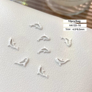 10pcs Ocean Shell 3D Nail Decorations Clearance No Brand HA133-16