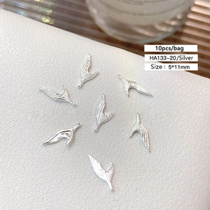 10pcs Ocean Shell 3D Nail Decorations Clearance No Brand HA133-20