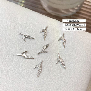 10pcs Ocean Shell 3D Nail Decorations Clearance No Brand HA133-21