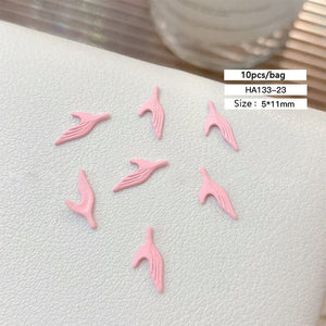 10pcs Ocean Shell 3D Nail Decorations Clearance No Brand HA133-23
