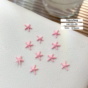 10pcs Ocean Shell 3D Nail Decorations Clearance No Brand HA133-05