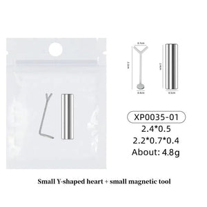 Y-shaped Magnetic Stick Heart Design Tools & Accessories No Brand 01