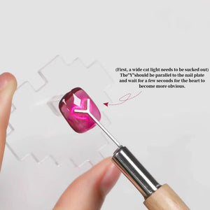 Y-shaped Magnetic Stick Heart Design Tools & Accessories No Brand