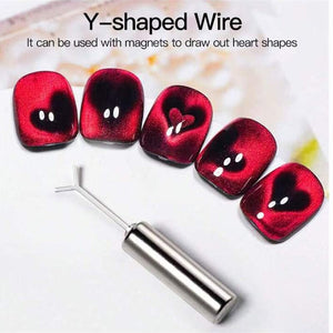 Y-shaped Magnetic Stick Heart Design Tools & Accessories No Brand