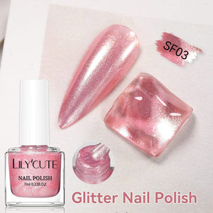 Glitter Nail Polish 7ml Nail Polish LILYCUTE SF03