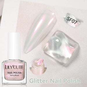 Glitter Nail Polish 7ml Nail Polish LILYCUTE SF07