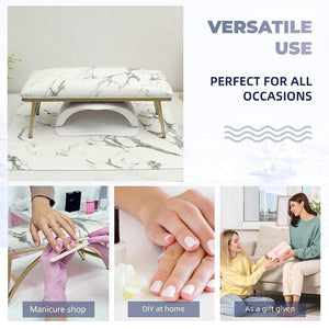 Nail Hand Rest Pillow with Mat Clearance No Brand