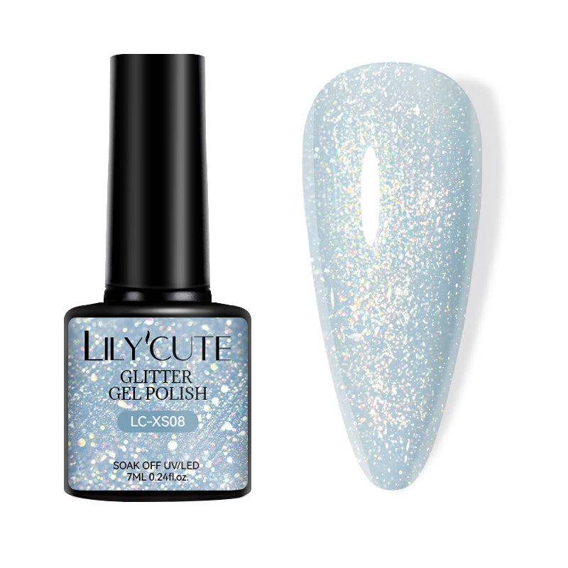 Glitter Gel Polish LC-XS08 7ml