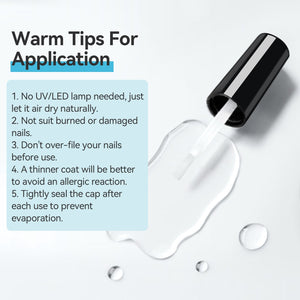 2 Bottles Set Nail Prep Dehydrator-Primer Kit 15ml Base & Top Coat BORN PRETTY