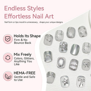 Clear 60g Non Stick Hand Extension Nail Kit #02 Extension Nail Gel BORN PRETTY