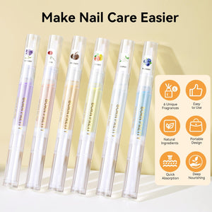 6pcs Nail Cuticle Oil Pen Set Tools & Accessories BORN PRETTY