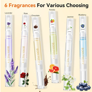 6pcs Nail Cuticle Oil Pen Set Tools & Accessories BORN PRETTY