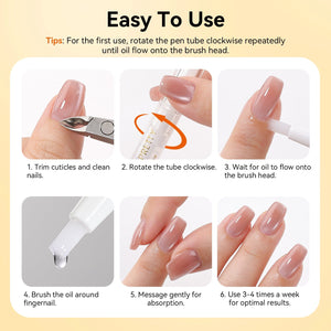 6pcs Nail Cuticle Oil Pen Set Tools & Accessories BORN PRETTY