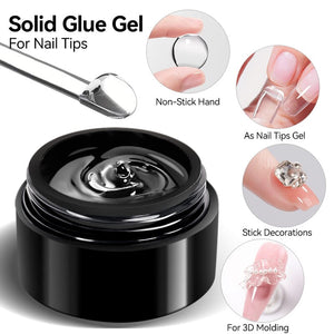 Solid Glue Gel For Nail Tips 10ml Gel Nail Polish UR SUGAR