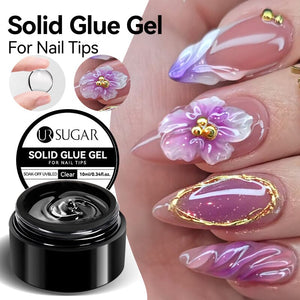Solid Glue Gel For Nail Tips 10ml Gel Nail Polish UR SUGAR